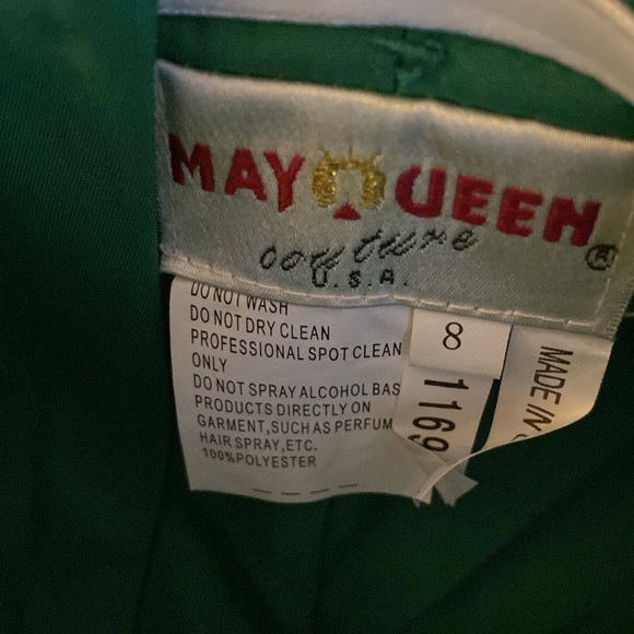 NEW MAY QUEEN qouture jeweled formal dress - Picture 11 of 16